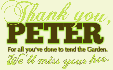 Farewell to Peter Bromberg
